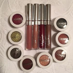 Colorpop super shock shadows and Lippy bundle